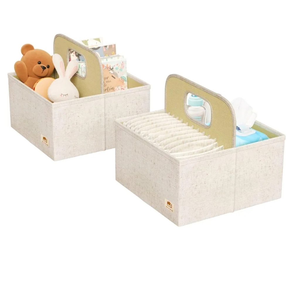 2Pack Diaper Caddy for Changing Table